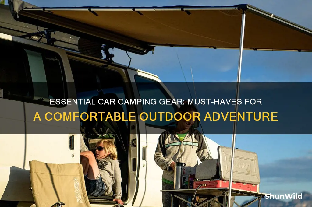 must haves car camping