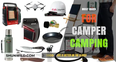 Essential Gear for Camper Camping: Must-Haves for a Perfect Trip