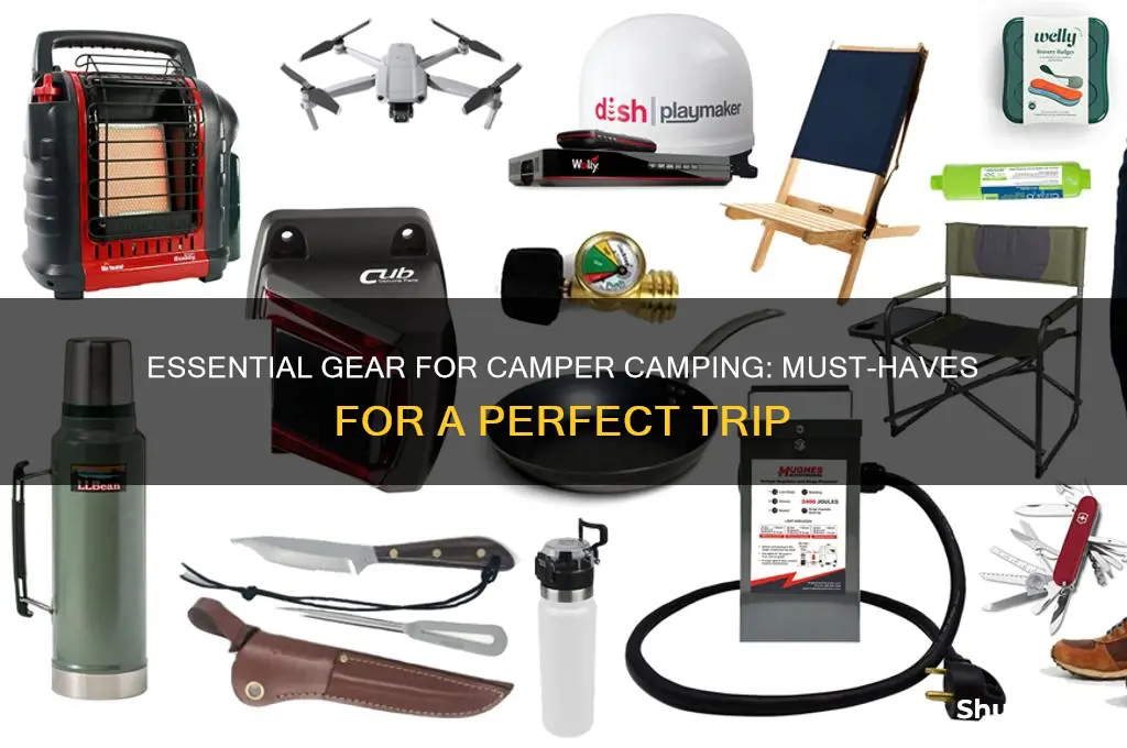 must haves for camper camping
