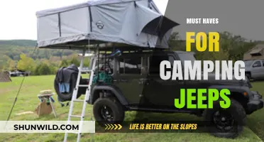Essential Camping Jeep Gear: Must-Haves for Off-Road Adventures
