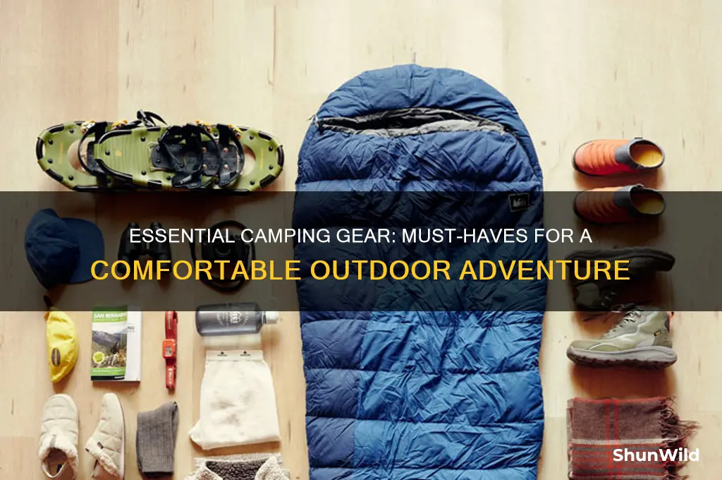 must haves for camping