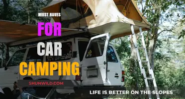 Essential Car Camping Gear: Must-Haves for a Comfortable Outdoor Adventure