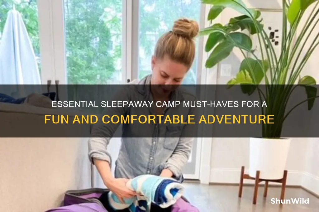 must haves for sleepaway camp