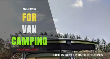 Essential Van Camping Gear: Must-Haves for Your Mobile Adventure