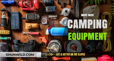 Essential Camping Gear: Must-Have Equipment for Your Outdoor Adventure
