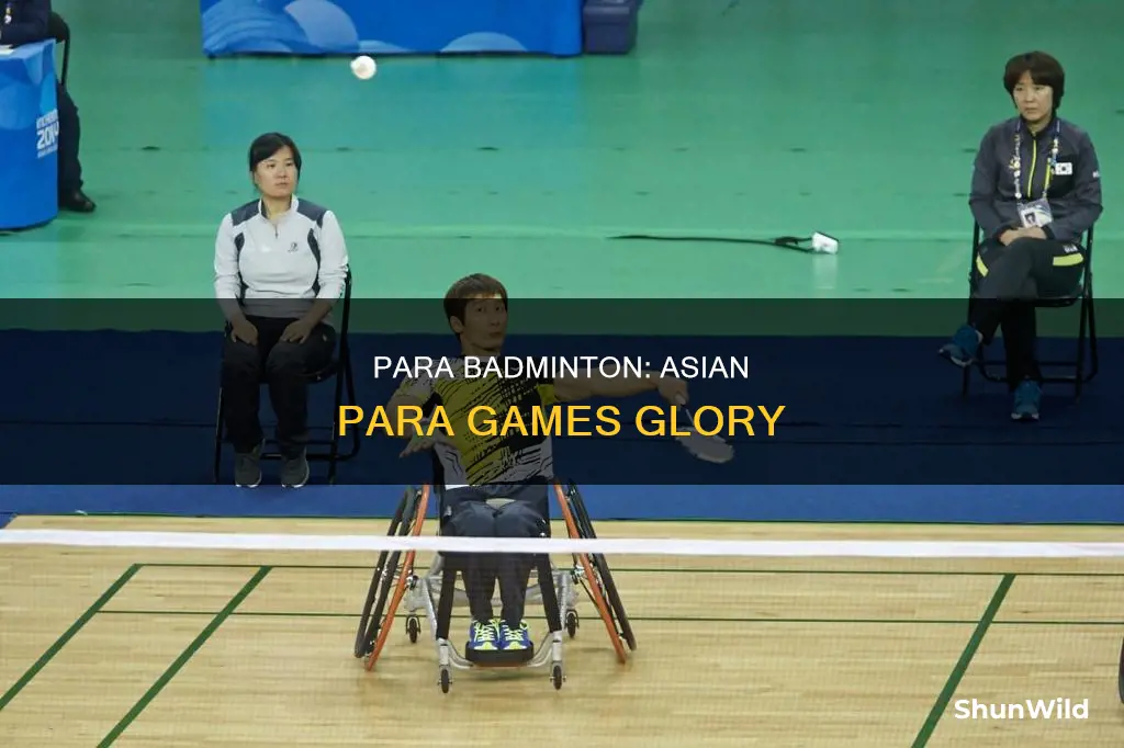 para badminton asian para games
