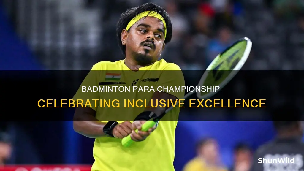 para badminton championship