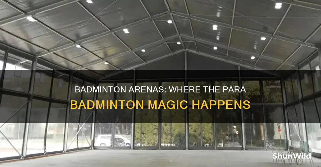 para badminton indoor arena list