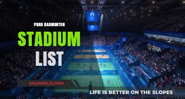 Top Para Badminton Stadiums Around the Globe