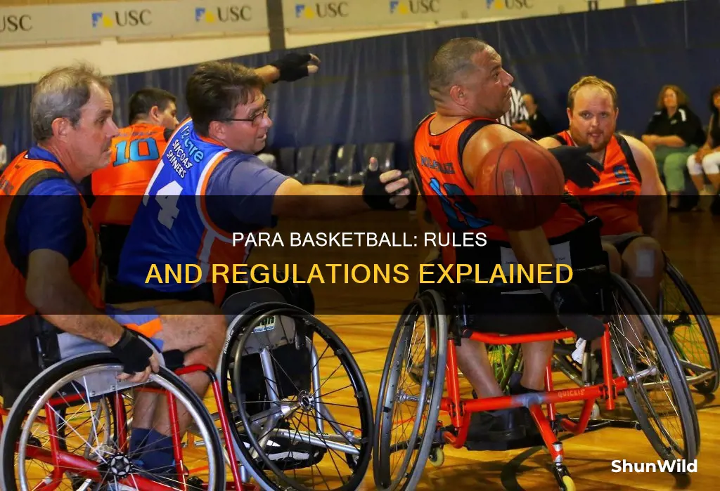 para basketball rules