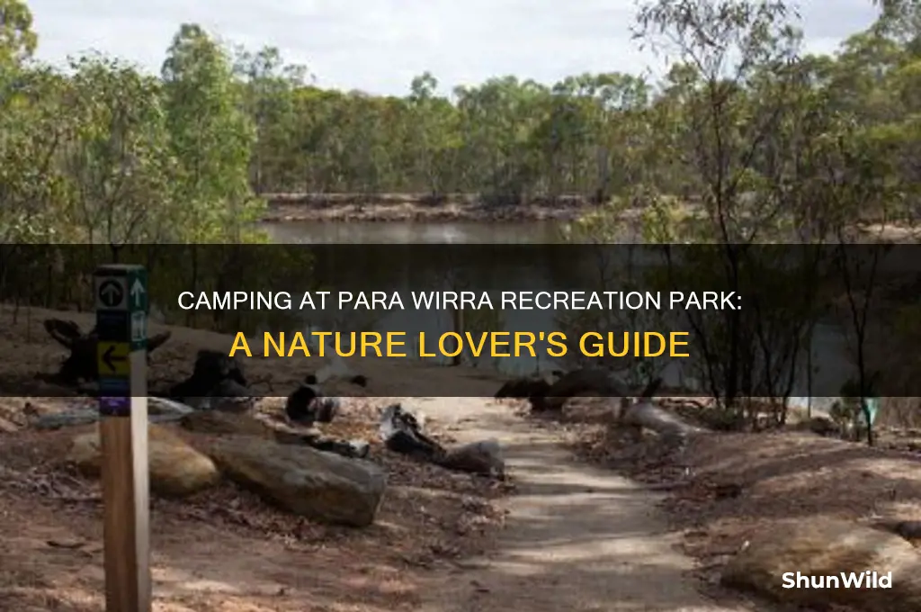 para wirra recreation park camping