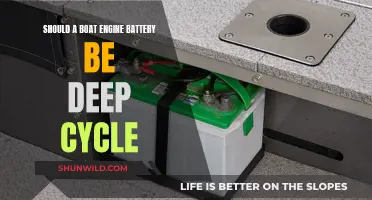 Boat Engine Battery: Deep Cycle or Not?