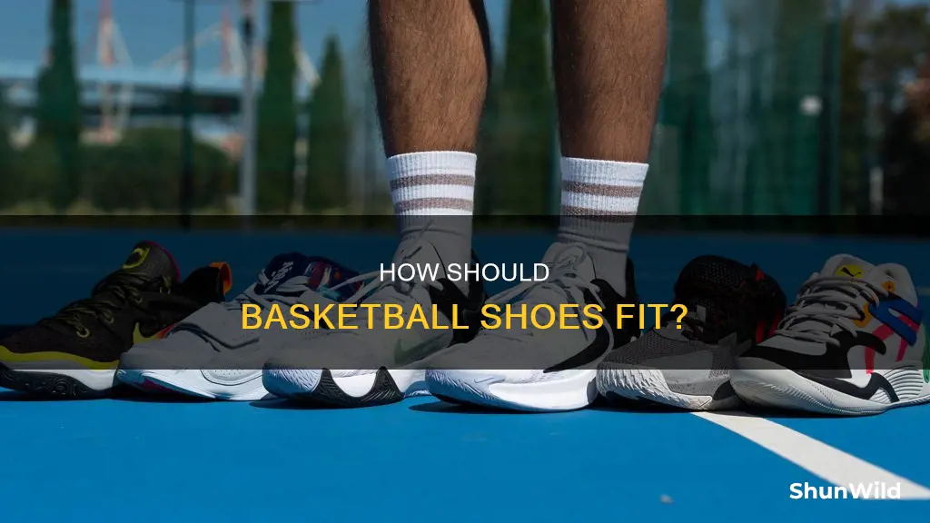 should basketball shoes be snug or loose