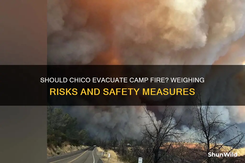 should chico evaculate camp fire