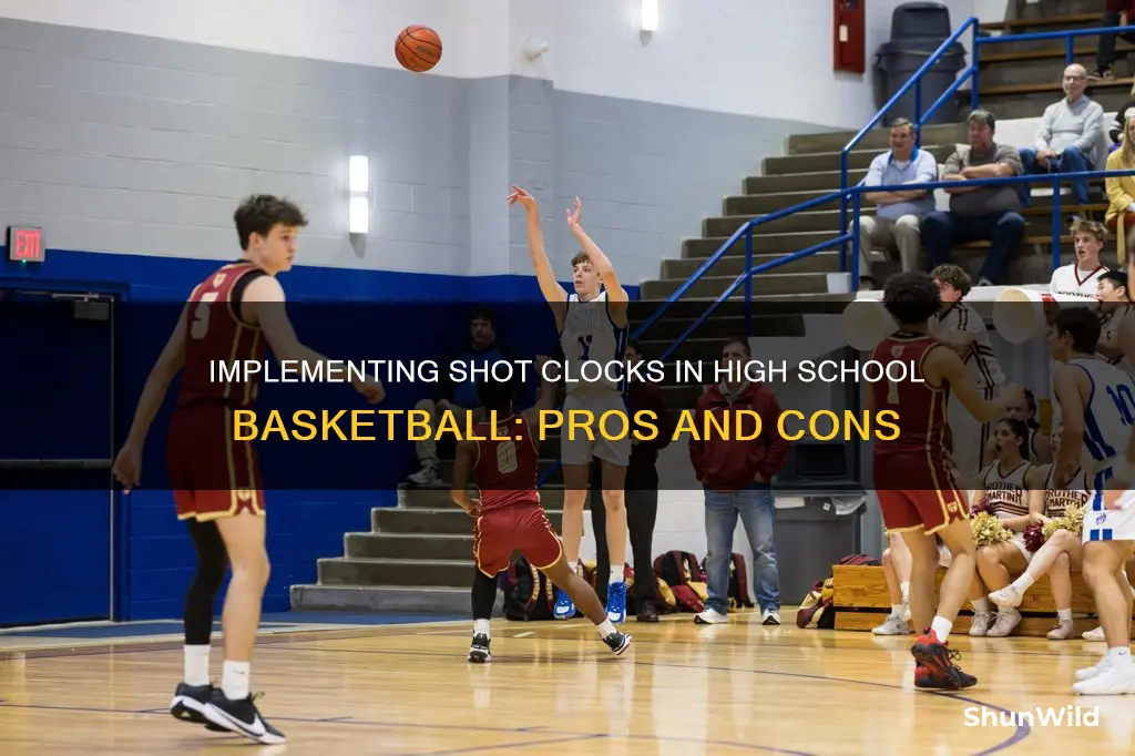 should high school basketball have a shot clock