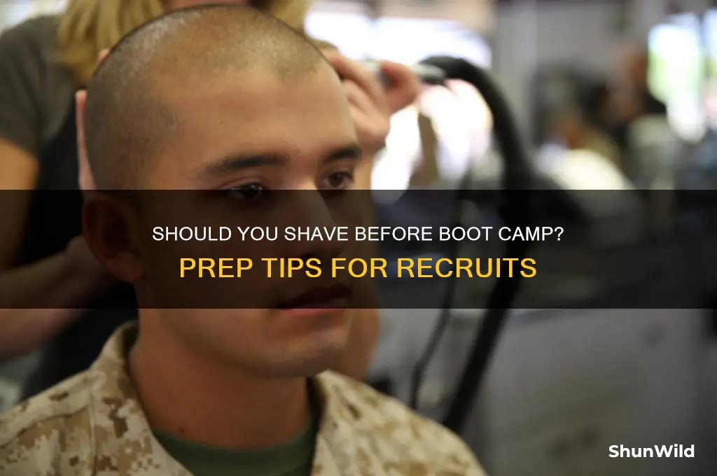 should i body shave before boot camp