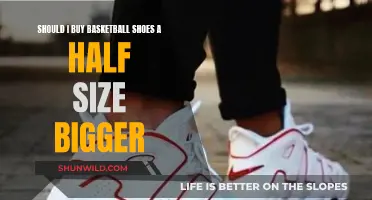 Basketball Shoes: Half Size Bigger, Better?