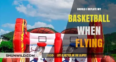 Deflating Your Basketball: What to Know Before Flying