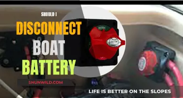 Disconnecting Boat Battery: When and Why?