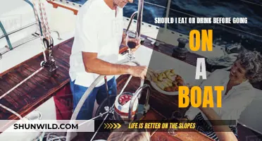 Eating and Drinking: Boat Preparation Tips