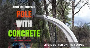 Why You Should Fill Your Basketball Pole With Concrete