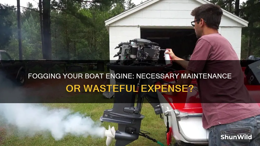 should I fog my boat engine