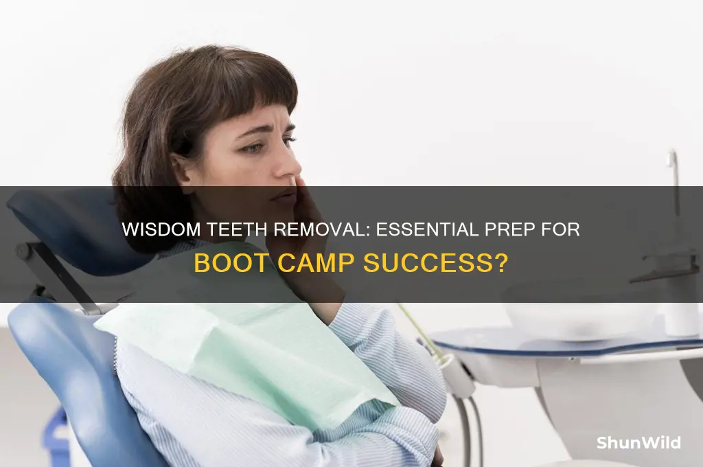 should i get my wisom teeth pulled before boot camp