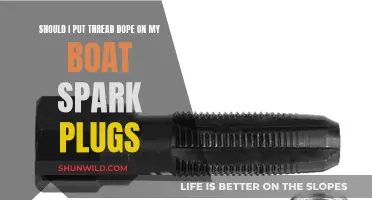 Thread Dope for Boat Spark Plugs: Yes or No?