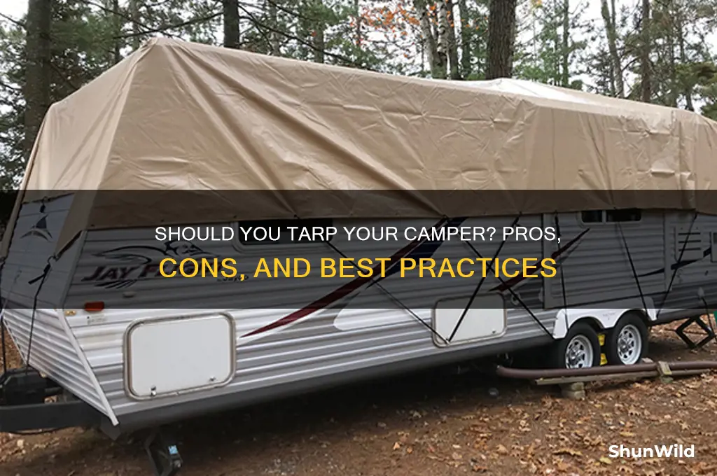 should i tarp my camper