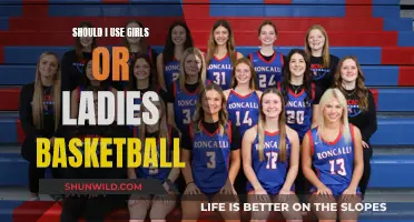 Basketball: Girls vs. Ladies, Which Team Name is Better?