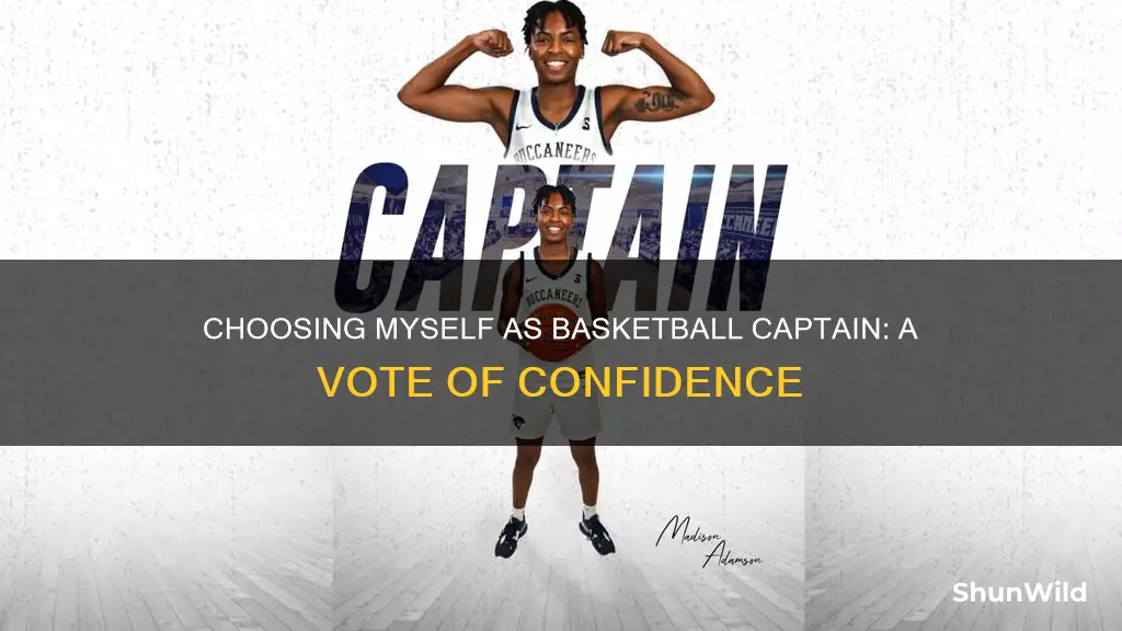 should i vote for myself for basketball captain