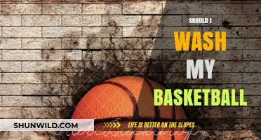 Keep Your Basketball Clean: Wash It