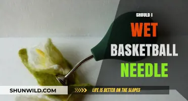 Wet Basketball Needle: Good or Bad?