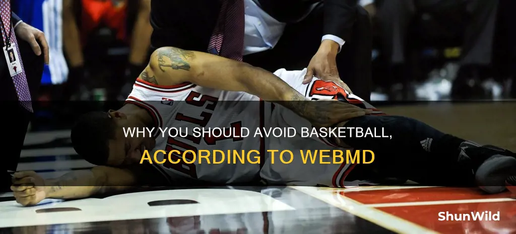 should not participate in basketball webmd