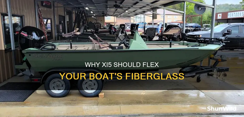should xi5 flex the fiberglass of boat