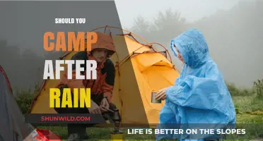 Camping After Rain: Tips for a Safe and Comfortable Outdoor Adventure