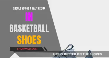 Basketball Shoes: Go Half a Size Up?