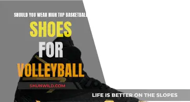 High-Top Shoes: Basketball to Volleyball, a Good Fit?