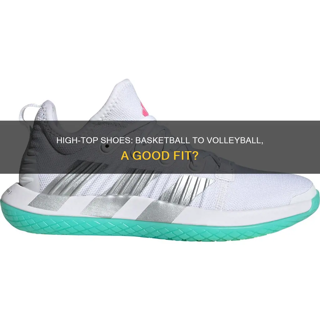 should you wear high top basketball shoes for volleyball