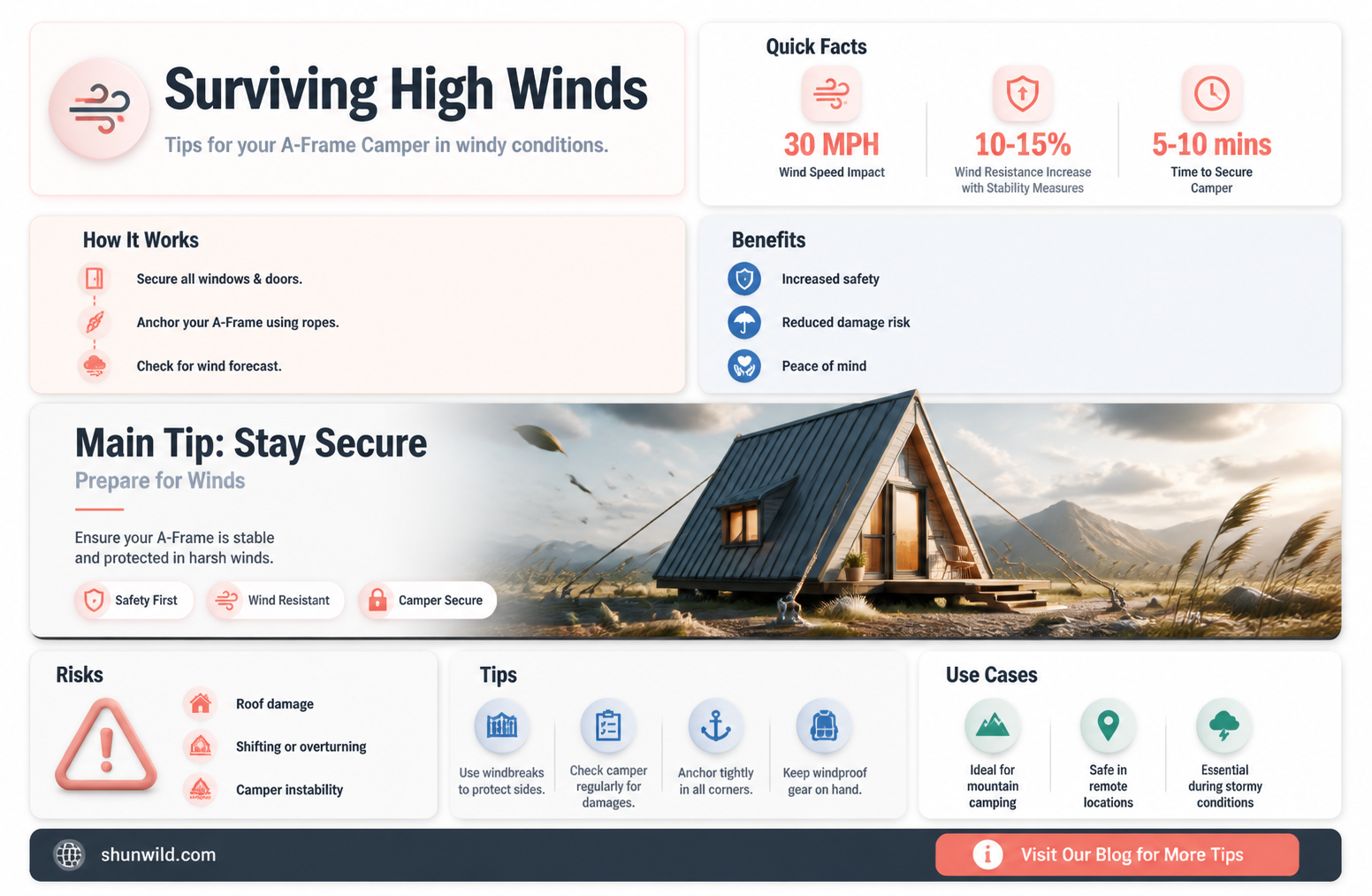 a-frame camper high winds