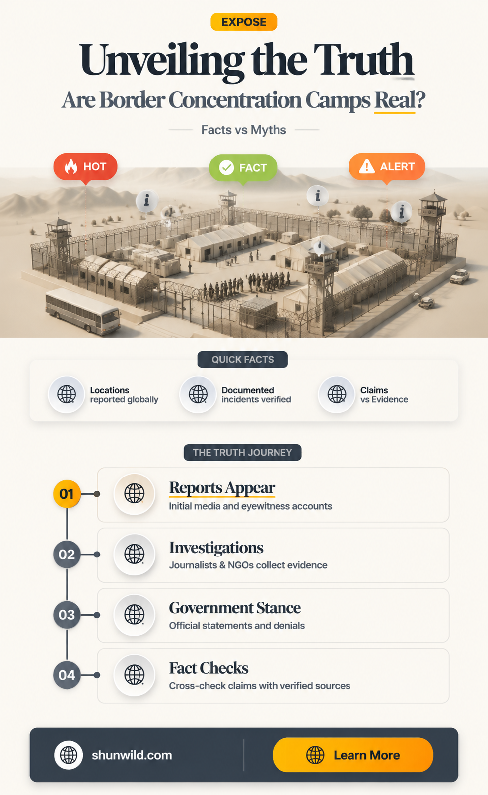 are border concentration camps real