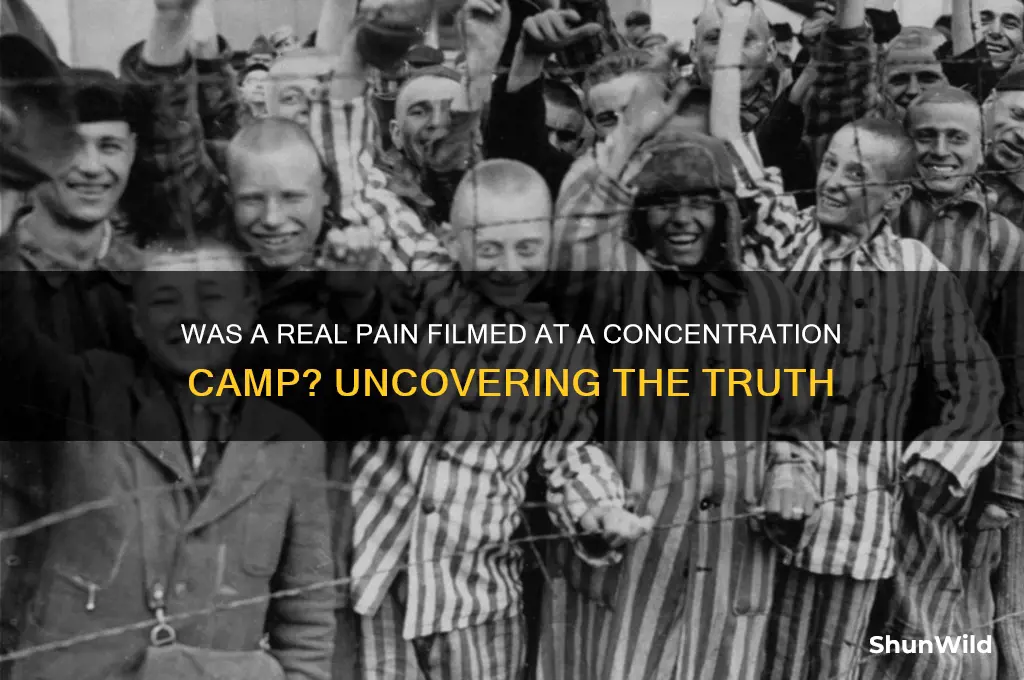 was a real pain filmed at a concentration camp