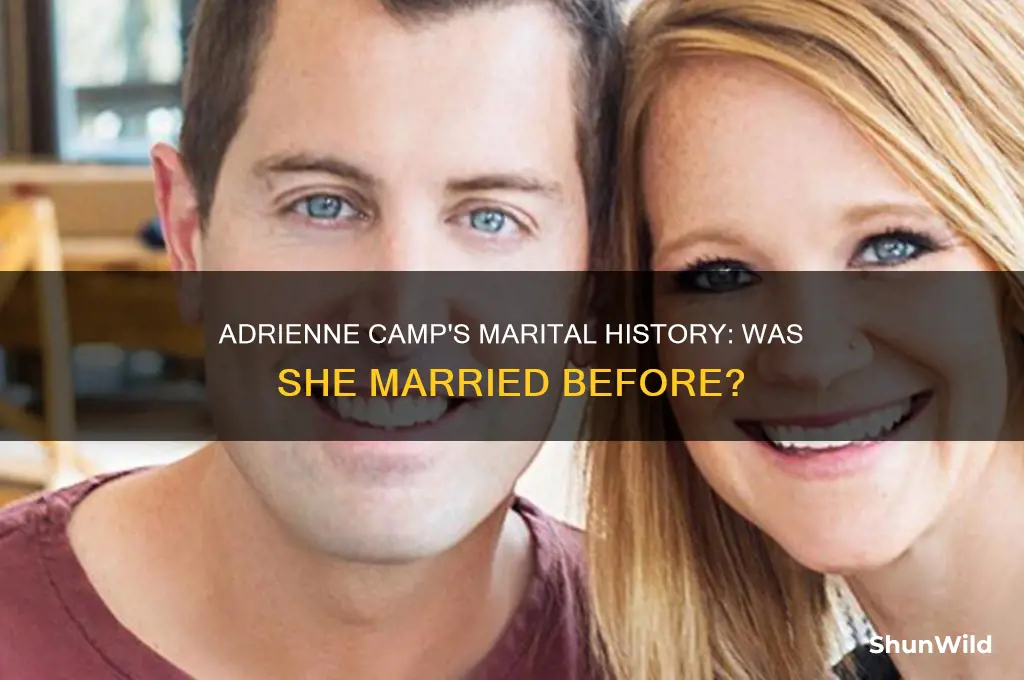 was adrienne camp married before