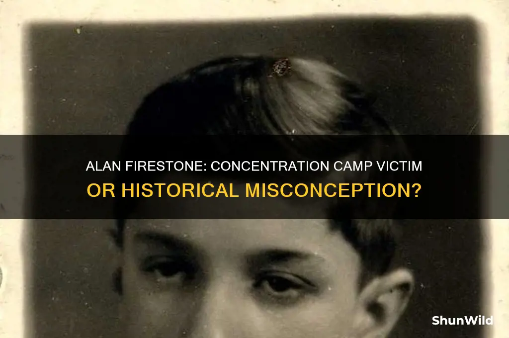 was alan firestone ever taken to a concentration camp
