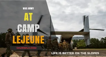 Was the Army at Camp Lejeune? Uncovering the Truth and History