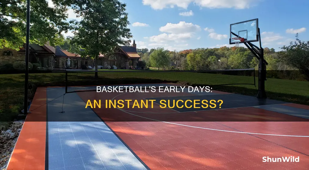 was basketball an instant success
