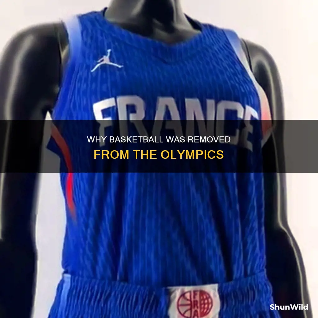 was basketball ever taken out of the olympics