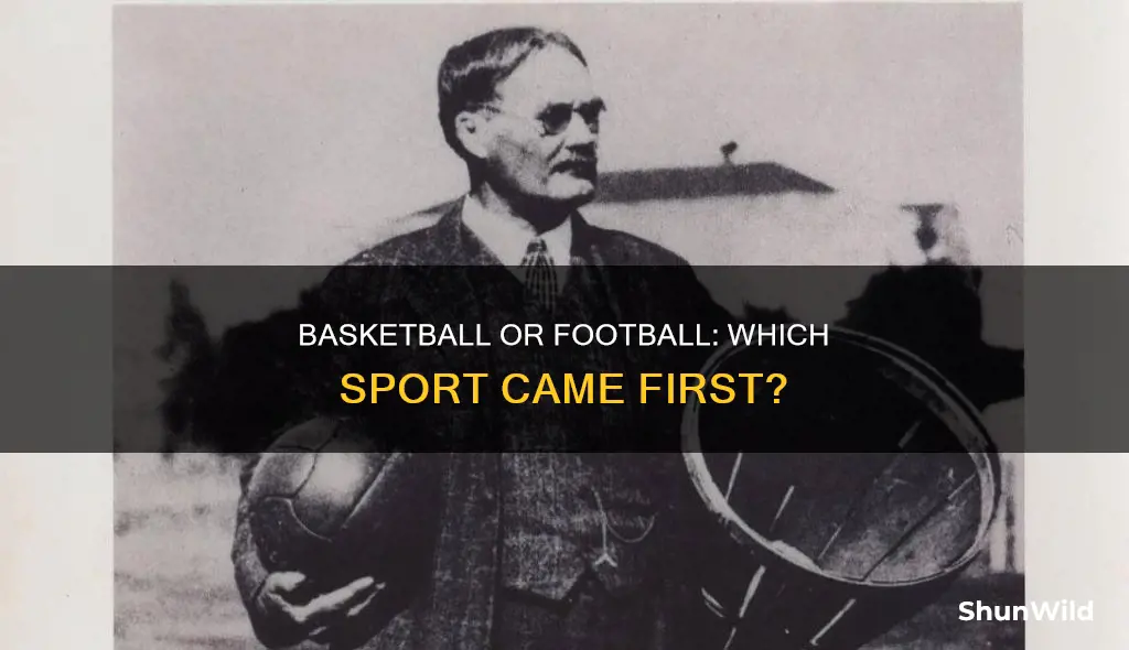 was basketball or football invented first