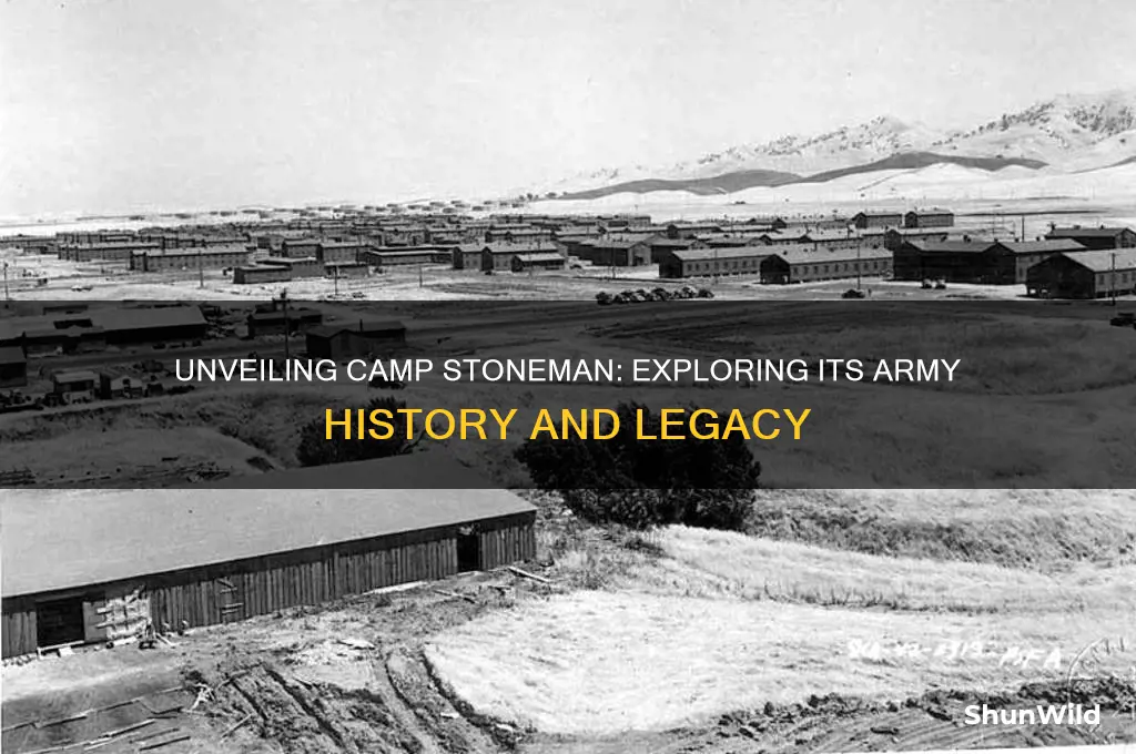 was camp stoneman army