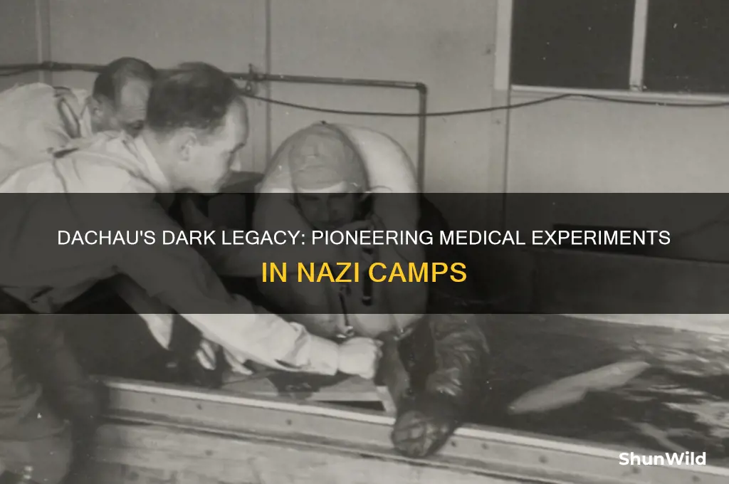 was dachau the first concentration camp to do medical testing